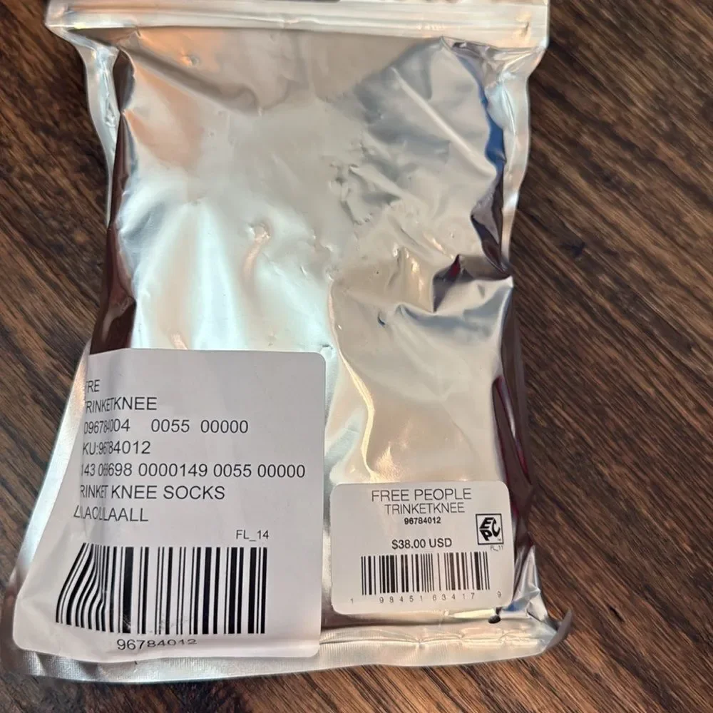 NWT Free People Katherine Eisman Knee Socks